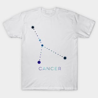 CANCER STAR CONSTELLATION ZODIAC SIGN T-Shirt